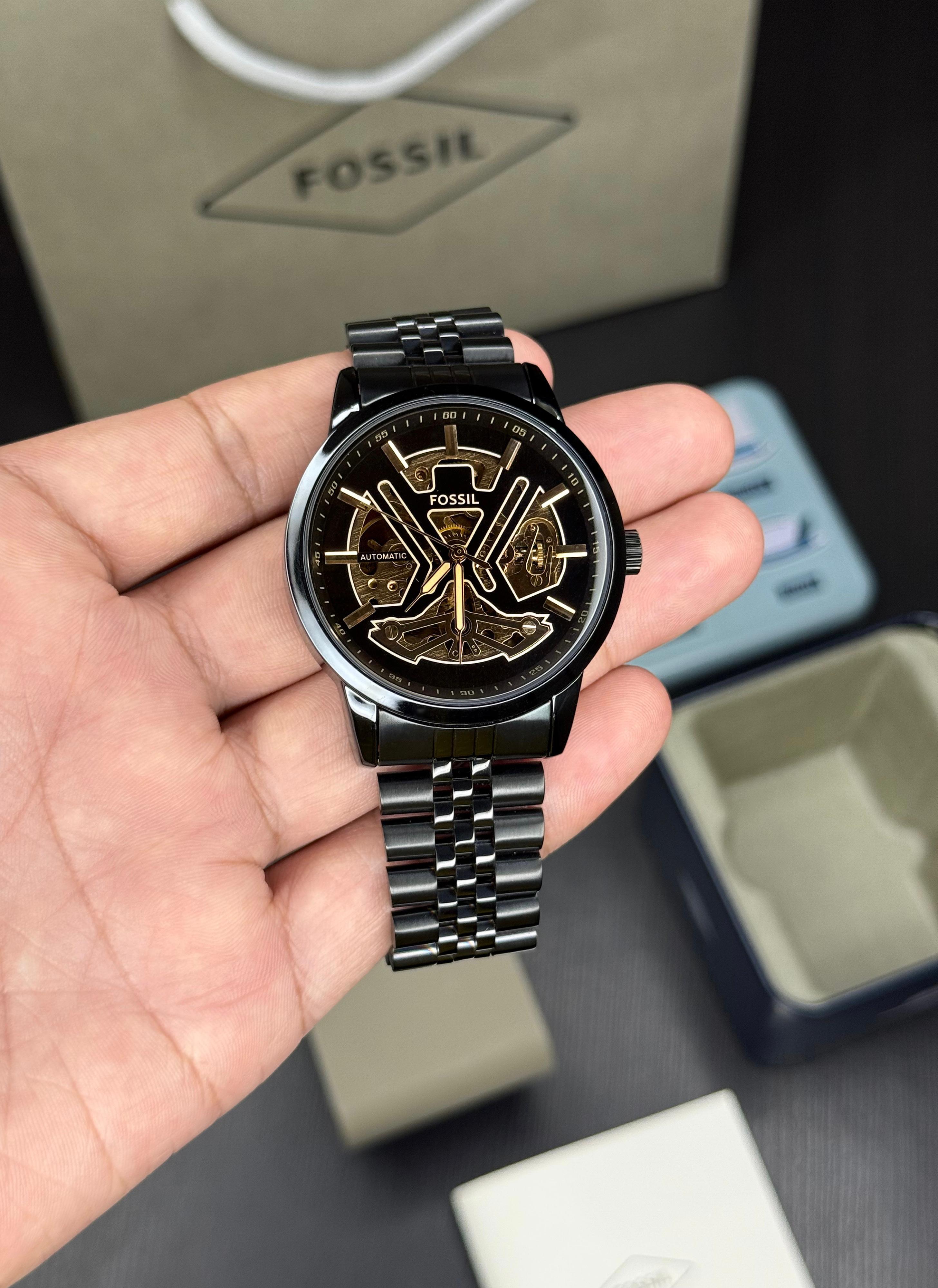 Men's Fossil Watch Modern Machine Automatic Watch