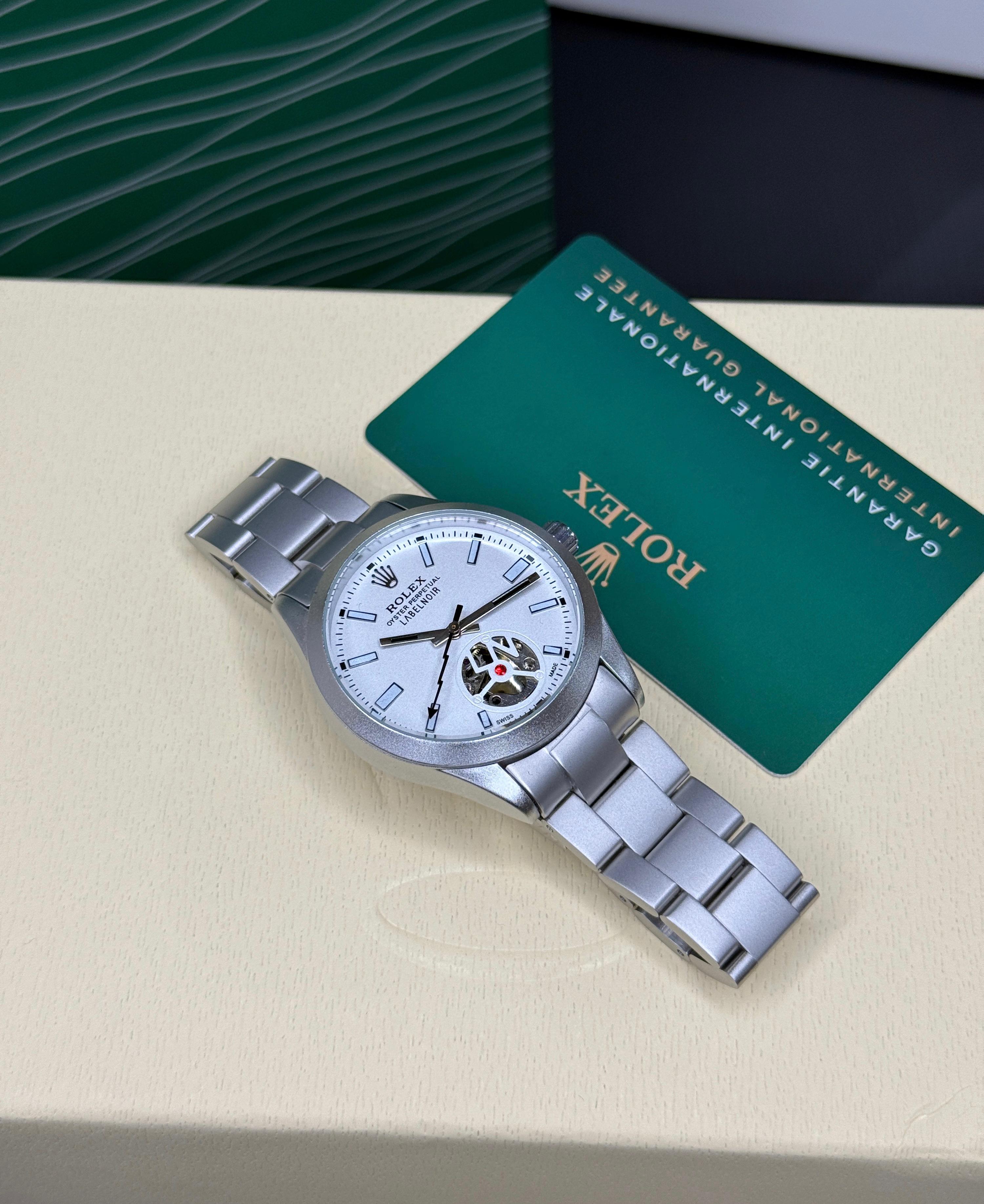 Rolex Full Automatic Open Back Machine With Ocean dial