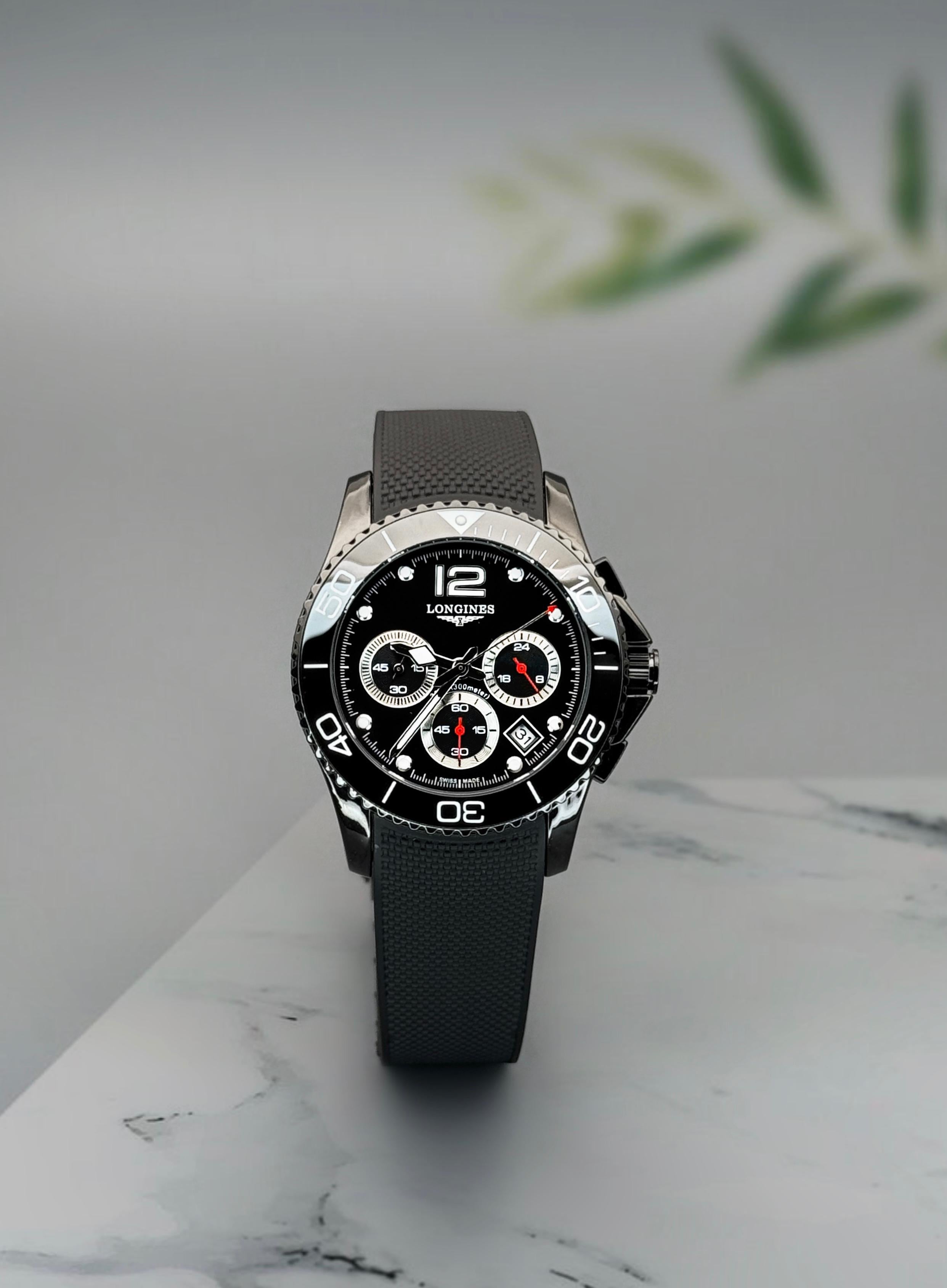 Longines HydroConquest Chronograph Blue Dial Men's Watch 01