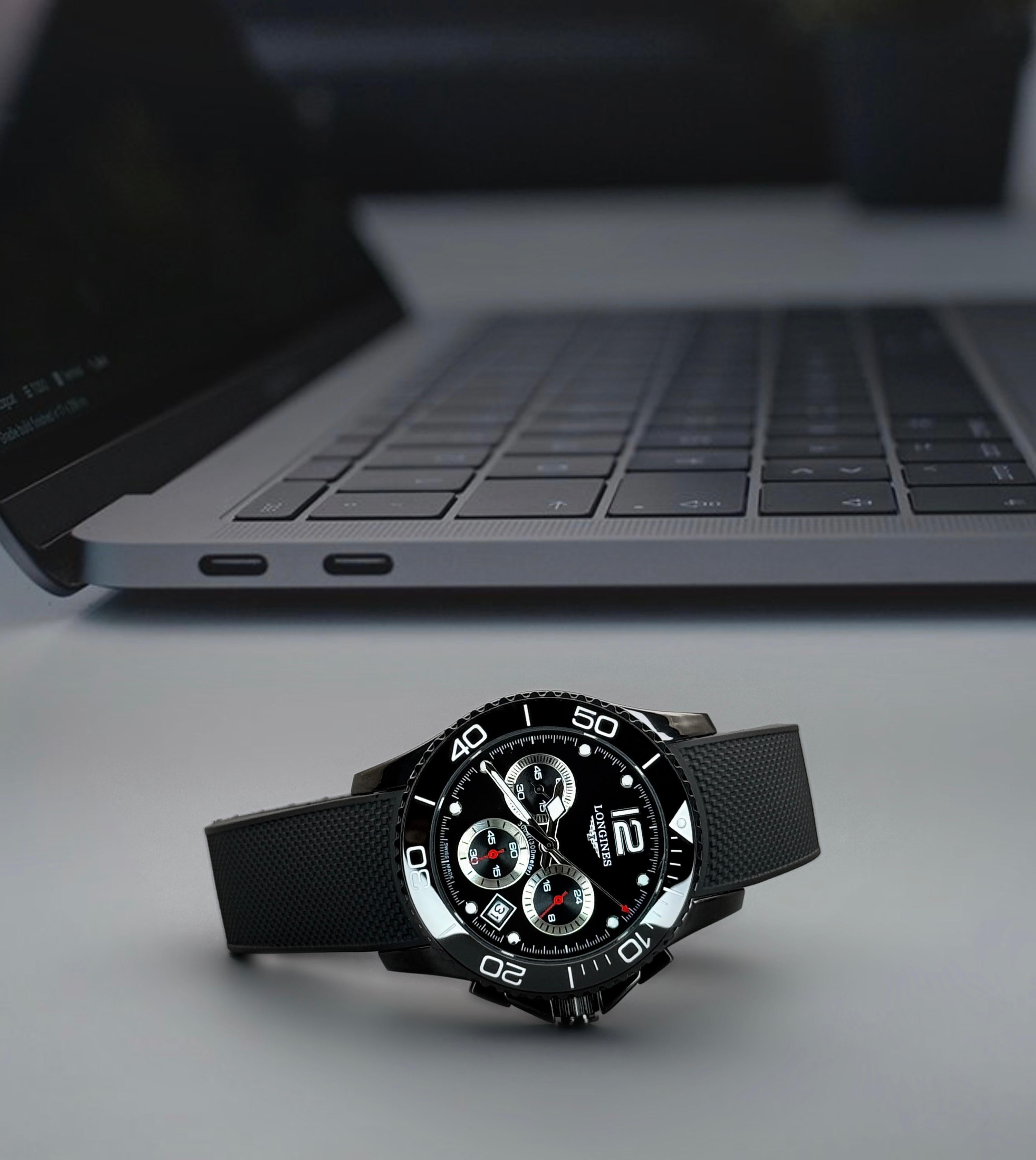 Longines HydroConquest Chronograph Blue Dial Men's Watch 01