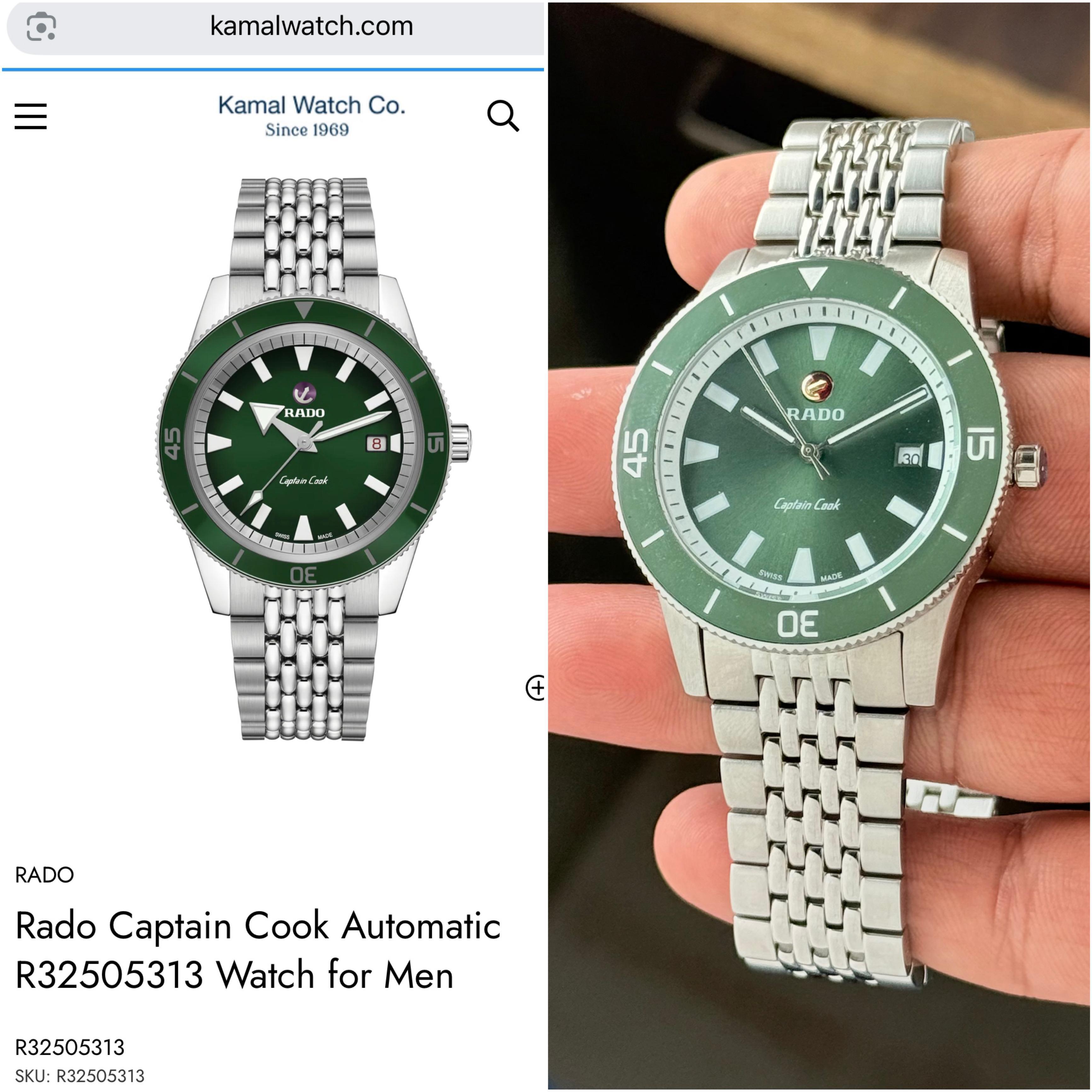Rado Captain Green Dial