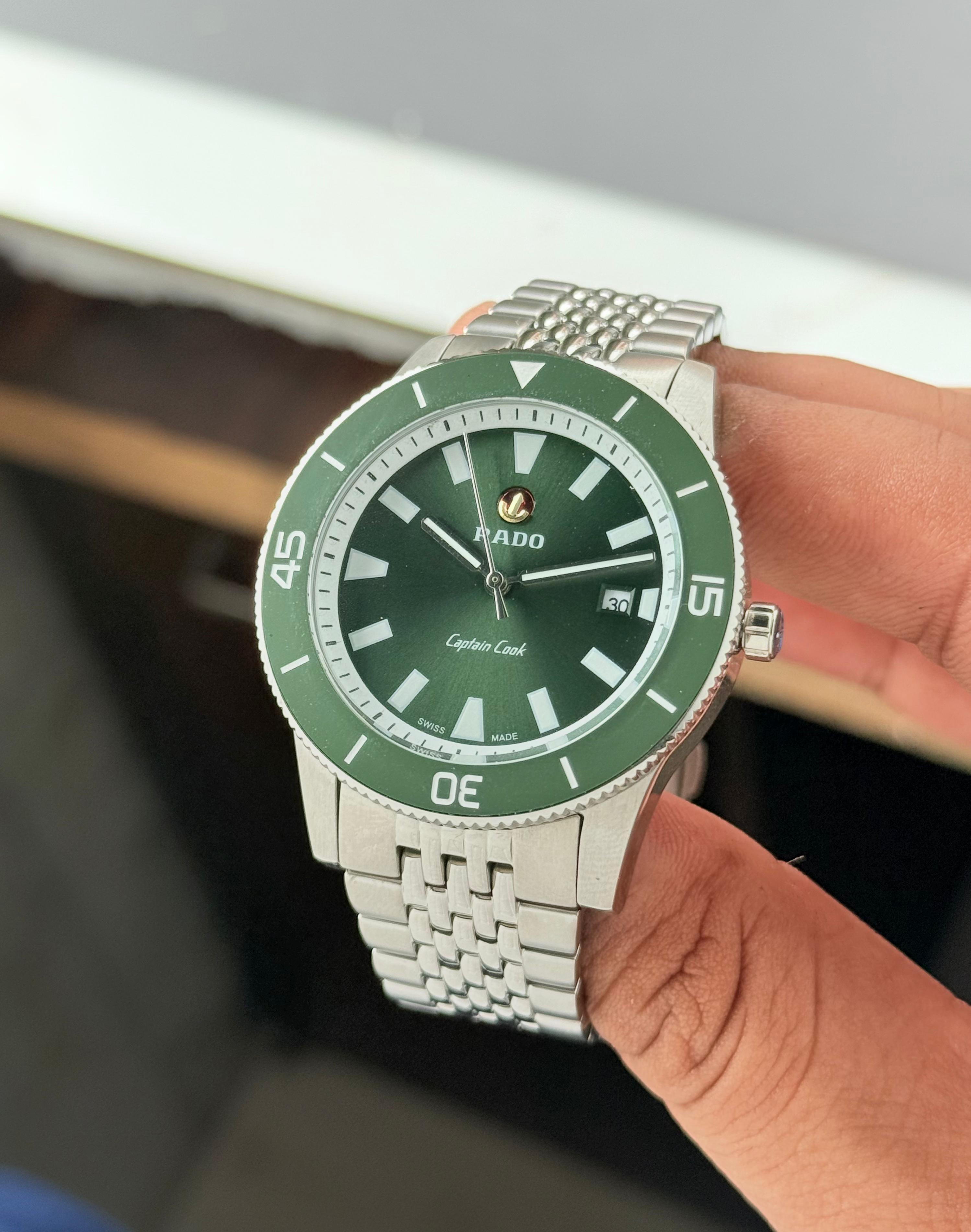 Rado Captain Green Dial