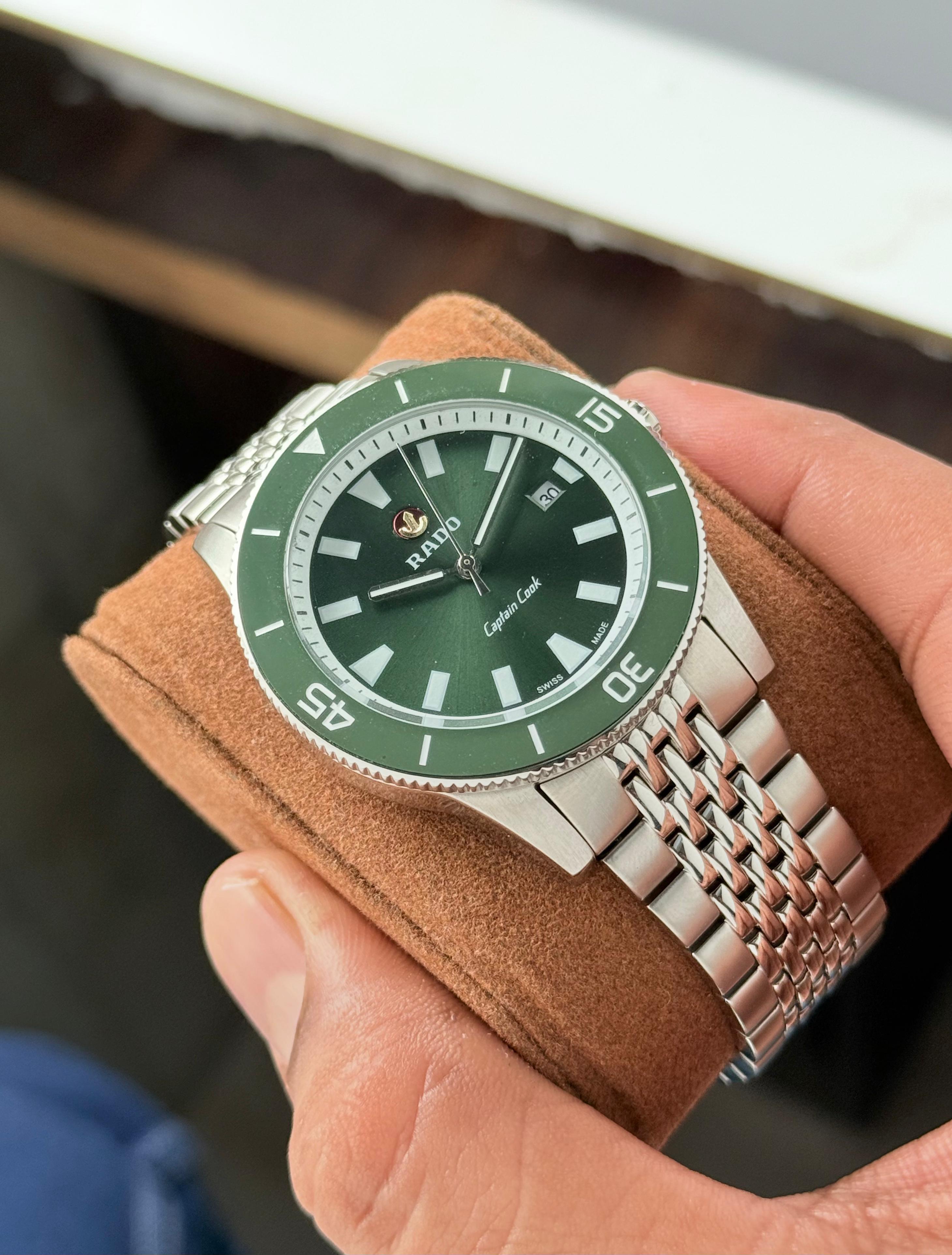 Rado Captain Green Dial