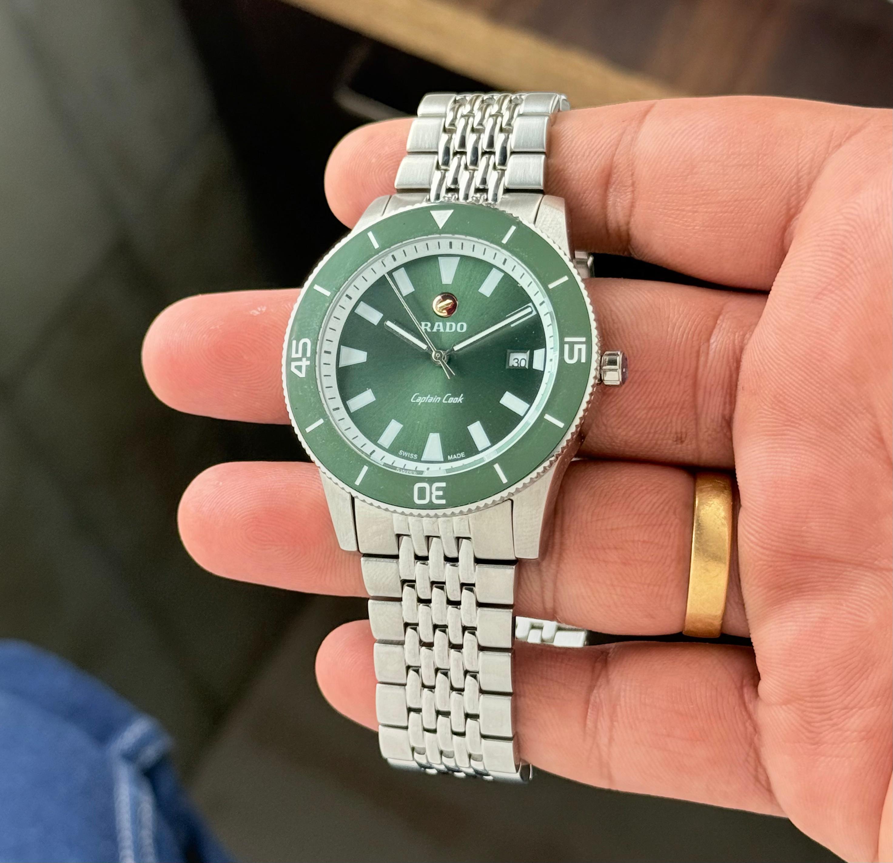 Rado Captain Green Dial