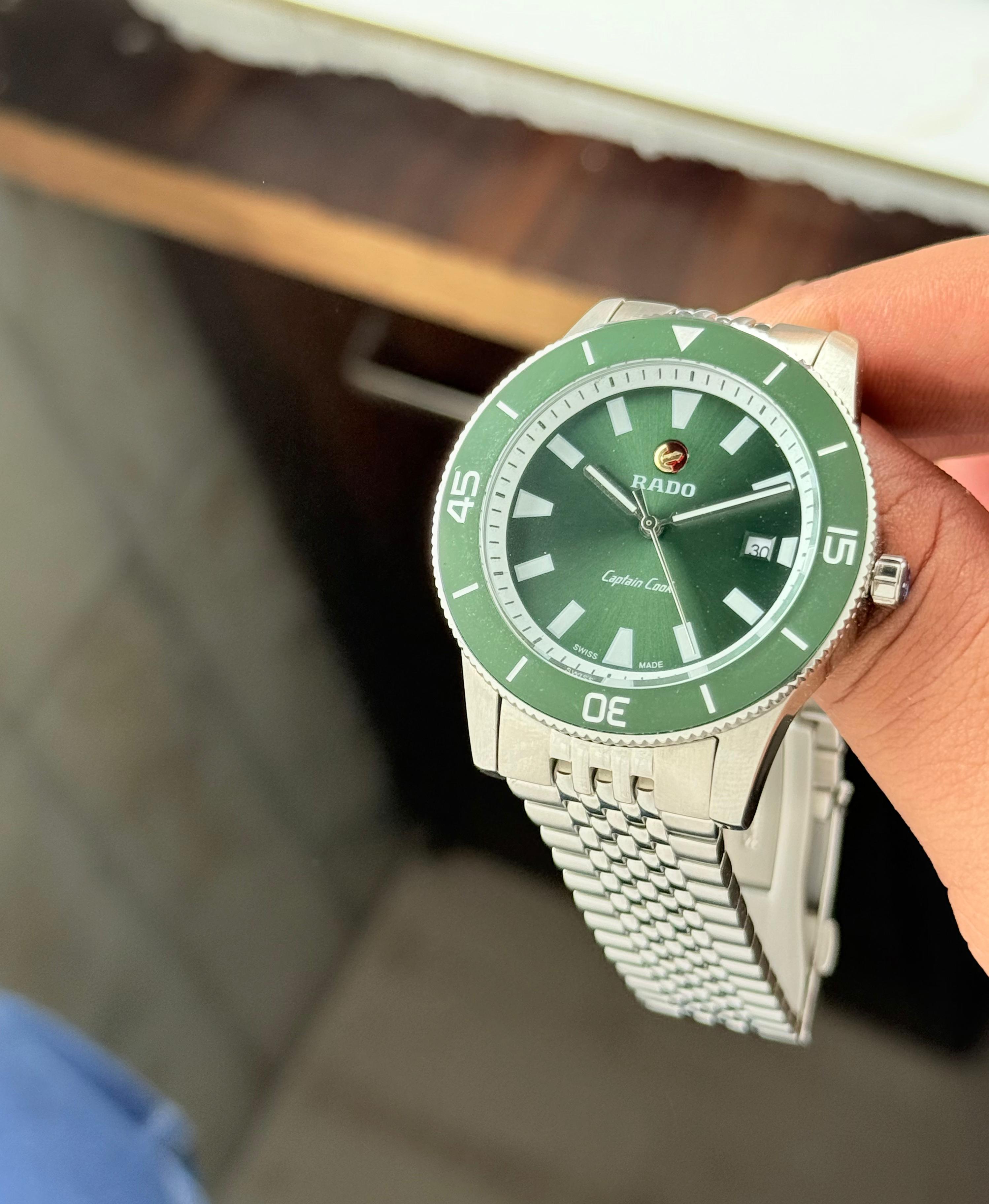 Rado Captain Green Dial