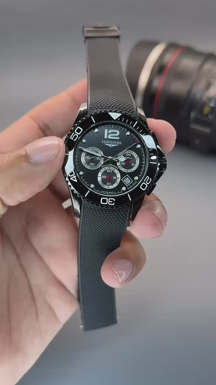 Longines HydroConquest Chronograph Blue Dial Men's Watch 01